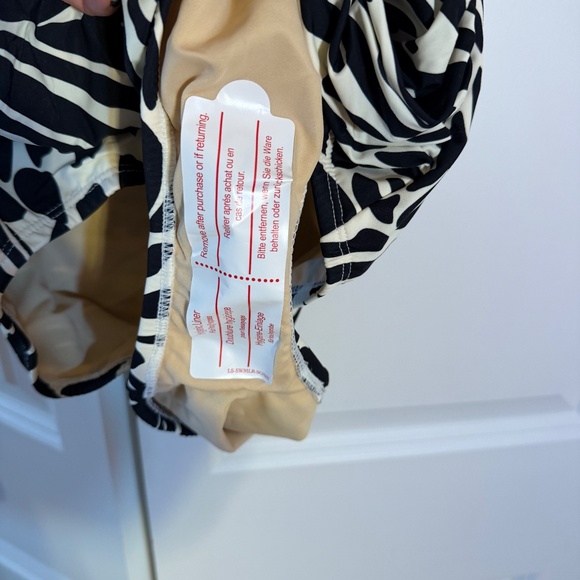 Zebra stripe one piece suit- 16 - Picture 5 of 5